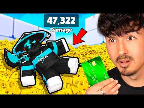Gifting YOUTUBERS 1 KEY for every 1 DAMAGE in Roblox Rivals!