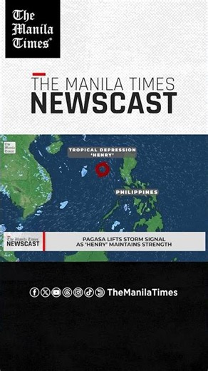 PAGASA lifts storm signal as ‘Henry’ maintains strength