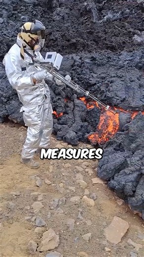 Why Scientists Put Tools Into Lava ?🌋