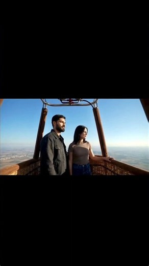 Unforgettable Hot Air Balloon Ride: Sunrise Flight & Scenic Views #hotairballoon #4k