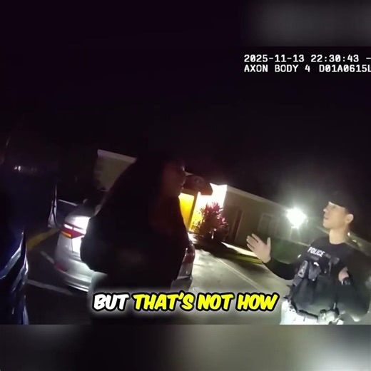 Pulled Over? Driver Explains Why She Floored It To Her Driveway! #shorts