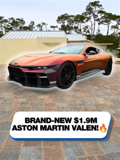 Check out the brand-new $1.9m Aston Martin Valen…😍 it’s the most powerful front-engined car in the world! 🔥 #astonmartin #valen #luxury #luxurycars #supercar #cartok #newcar #supercarblondie