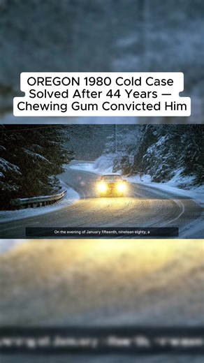 Barbara May Tucker cold case 1980 solved with chewing gum DNA