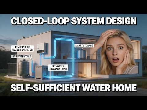 The Self-Sufficient Water Home 💧 Designing a Closed-Loop System for Total Independence | HydroVerse