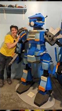 where'd this giant LEGO robot go? #LEGO #legos #AFOL #legomoc #legobuild