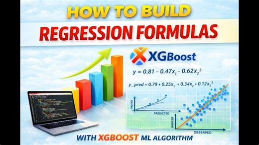 How to Build Regression Formulas with XGBoost ML Algorithm | Asghar Azizian