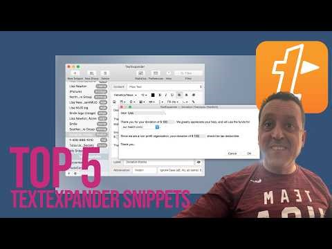 My Top 5 TextExpander Expansions for Productivity
