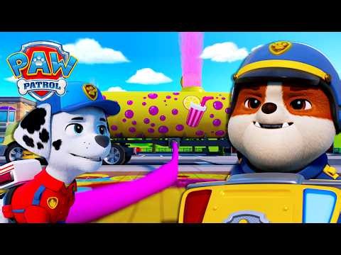 Pink Lemonade Explosion! Search and Rescue Pups are on the Case! | PAW Patrol | Compilation