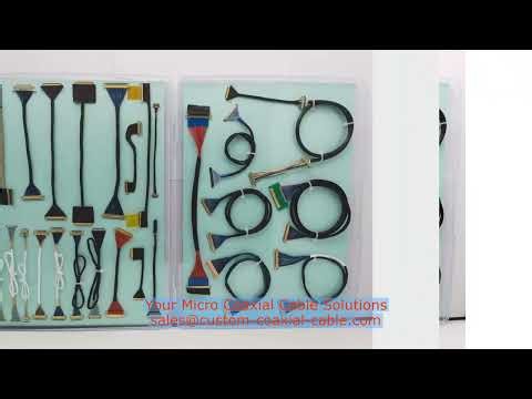 Trusted micro-coaxial cable assembly 8-channel iso9001 Best China Manufacturer Provider Based AR/VR