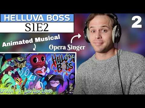 Pro Opera Singer Reacts to Helluva Boss S1E2 (Full Episode) | Music and Vocal ANALYSIS