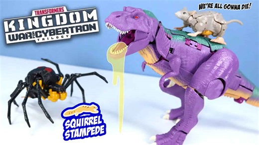 The best Beast Wars toy? 🦖 Transformers Kingdom Megatron T-Rex unboxing!