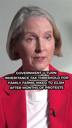 Environment Secretary Emma Reynolds explained that the government decided to increase the inheritance tax relief threshold for farms from £1 million to £2.5 million to protect "more family farms" #FamilyFarms #InheritanceTax #GBNews | GB News
