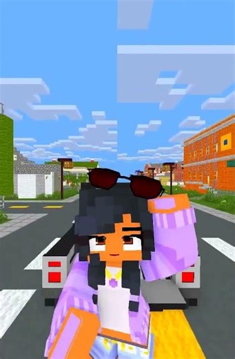 @Aphmau COME TO BRAZIL 🕶️☀️ - Minecraft Animation│Aphmau & MC Studios Animation🤍#shorts