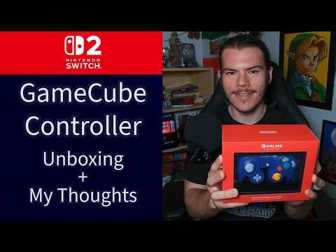 Unboxing the NSO Switch 2 GameCube Controller + My Thoughts