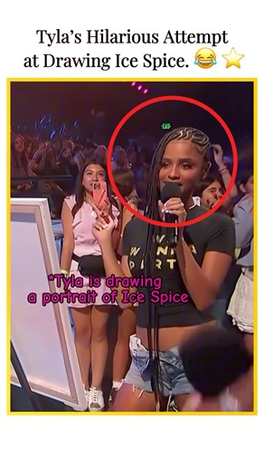 Tyla’s Hilarious Attempt at Drawing Ice Spice 😂🎨 #Tyla #TylaMusic #TylaFans