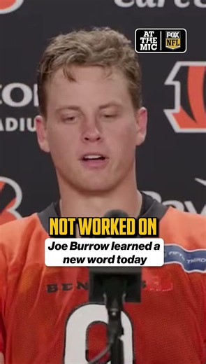 The word of the day is: 'galled' 😂 #bengals #NFL #Football