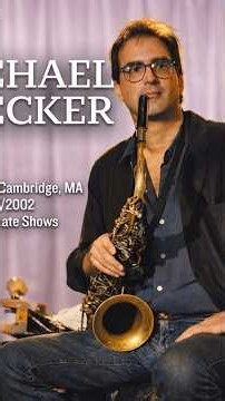 Michael Brecker Quartet/Regattabar - Cambridge, 2002.2.17. (Early & Late Shows) #shorts