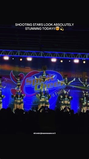 Shooting Stars Shine at Cheer Competition