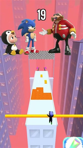 Sonic vs Dr Eggman! Who Will Save Gugu Gaga’s Chocolate? 🍫 #shorts #animatedstory #sonic