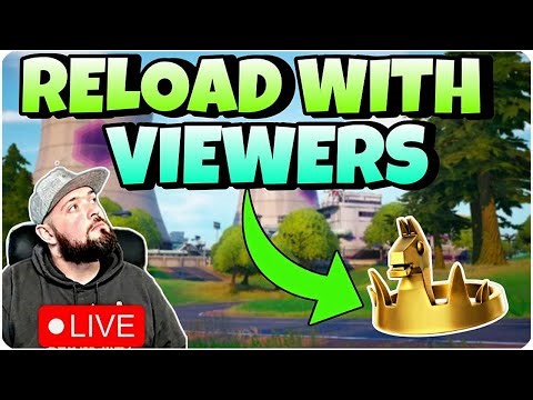 Fortnite | *NEW* Reload Map With VIEWERS LIVE! | Code: damo240
