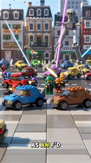 Day One of the Invasion. Nobody Was Ready. Especially the Alien's Knee. 🦵👽