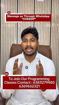College to Company|Skill Development Classes for Freshers to Final Yrs Programming & Web Development