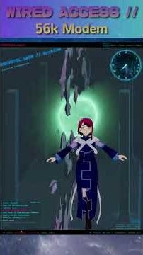 [Astro/R3F] WIRED ACCESS // 56k Modem Emulation on Web Terminal