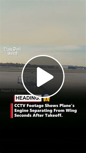 Newly released CCTV footage from the NTSB shows the shocking moment UPS Flight 2976 lost its left en#breakingnews #hotnews #latestnews #newsupdate #trendingnews #headline #newsflash #worldnews #currentevents #topnews - NewsBreak