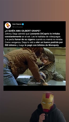 Johnny Depp estafó a Leonardo DiCaprio cuando tenía 19 años 😂