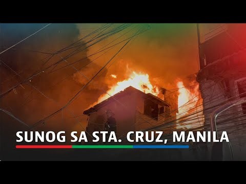 Mahigit 600 pamilya nasungan sa Sta. Cruz, Maynila; paaralan nadamay | ABS-CBN News