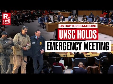 LIVE: UN Security Council Holds Emergency Meeting To Discuss US Military Action In Venezuela |Maduro