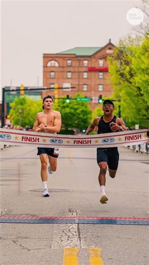 Marathon runner proves it's not over, until it's over See how