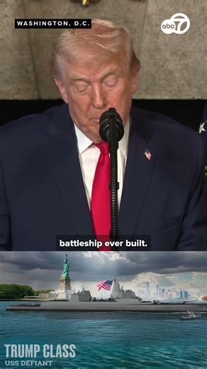 'Most lethal surface warfare ships': Trump unveils building of Golden Fleet for the Navy