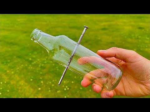 How To Make A Hole In Glass - It's INSANE!