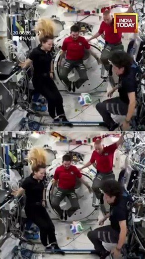 FIFA World Cup 2026 Ball Trionda Tested In Space By ISS Astronauts #fifa #nasa #iss #worldcup