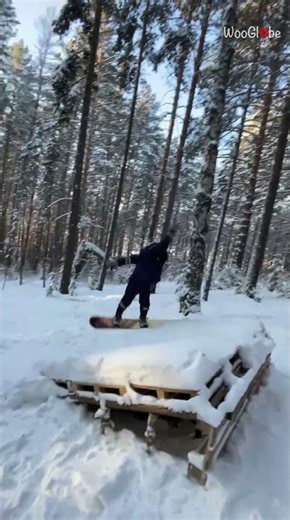 Snowboard Fail: Police Uniform Flip Ends in Epic Crash!