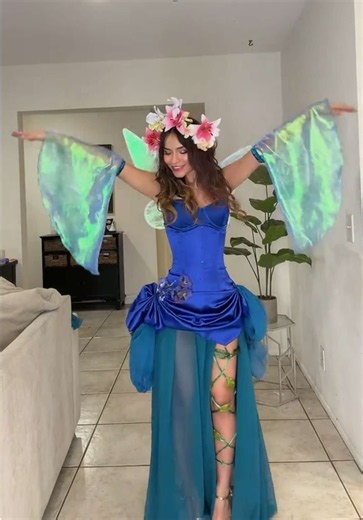 Allie Hayes' Fairy Costume: Whimsical Off-Campus Inspiration