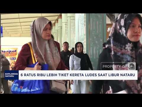 600.000 Lebih Tiket Kereta Ludes Saat Libur Nataru