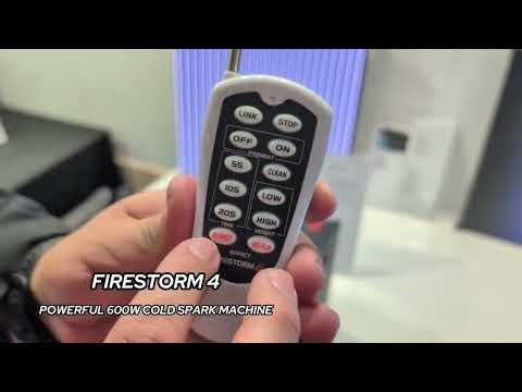 JMAZ Firestorm 4 Cold Spark Machine
