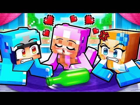 Minecraft but it's DRAMA SPIN THE BOTTLE!