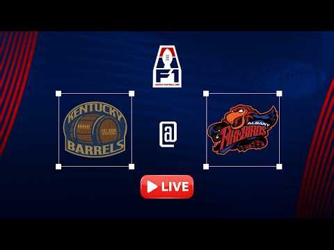 Kentucky Barrels vs Albany Firebirds LIVE | Arena Football 2026 – Arena Football One (AF1)