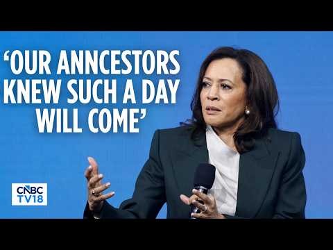 Kamala Harris Fires Shots At Trump Administration Ahead Of US Midterm Elections | N18G