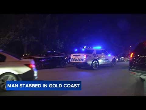 Man stabbed in Gold Coast, Chicago police say