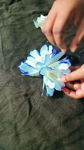 how to make easy and beautiful tissue paper flower 💐#diy #youtubeshorts #viralvideo #viralshorts #my