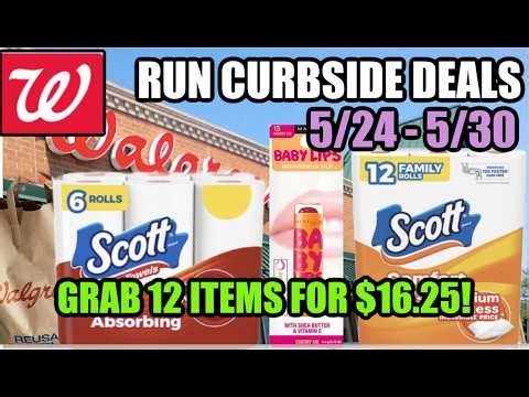 WALGREENS CURBSIDE DEALS (5/24 - 5/30)