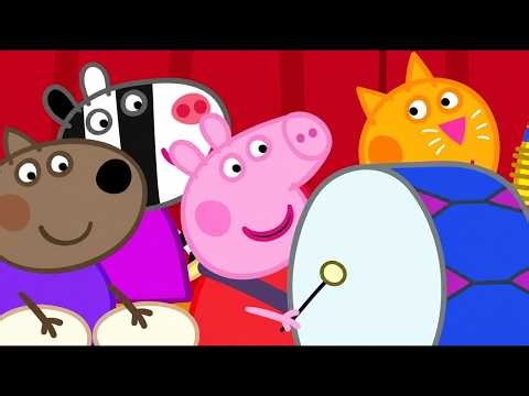 Peppa Pig 🐽 La leçon de musique ! 🎸 Découvrons les instruments ✨ Dessins animés pour enfants