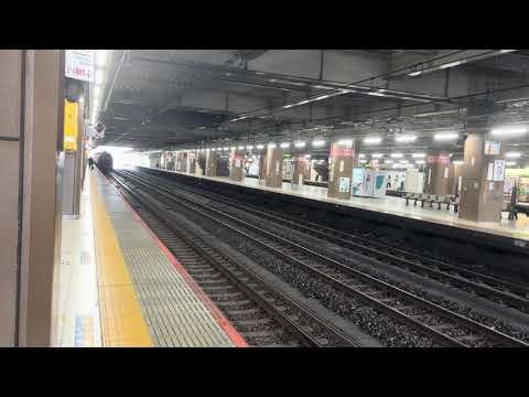 【貨物列車】JR貨物EH500形11号機電気機関車金太郎＋タキが大宮駅を通過するシーン