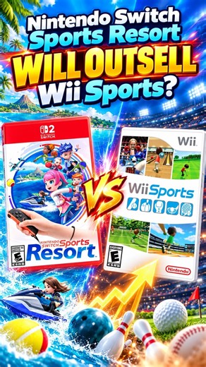 Switch Sports Resort Will Outsell Wii Sports?