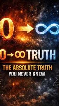 “0 to Infinity — The Absolute Truth You Never Knew” #shorts #facts #Education #Science #ViralVideo