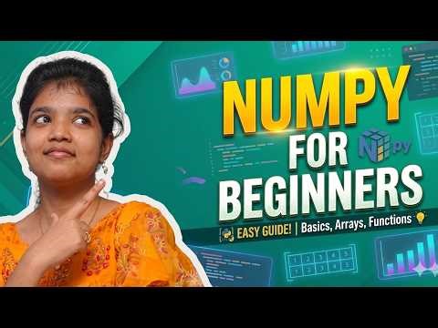 Complete NumPy Tutorial for Data Analysis | Advance Python | Numpy Library |